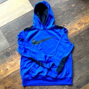 Boys Nike dri-fit hooded sweatshirt